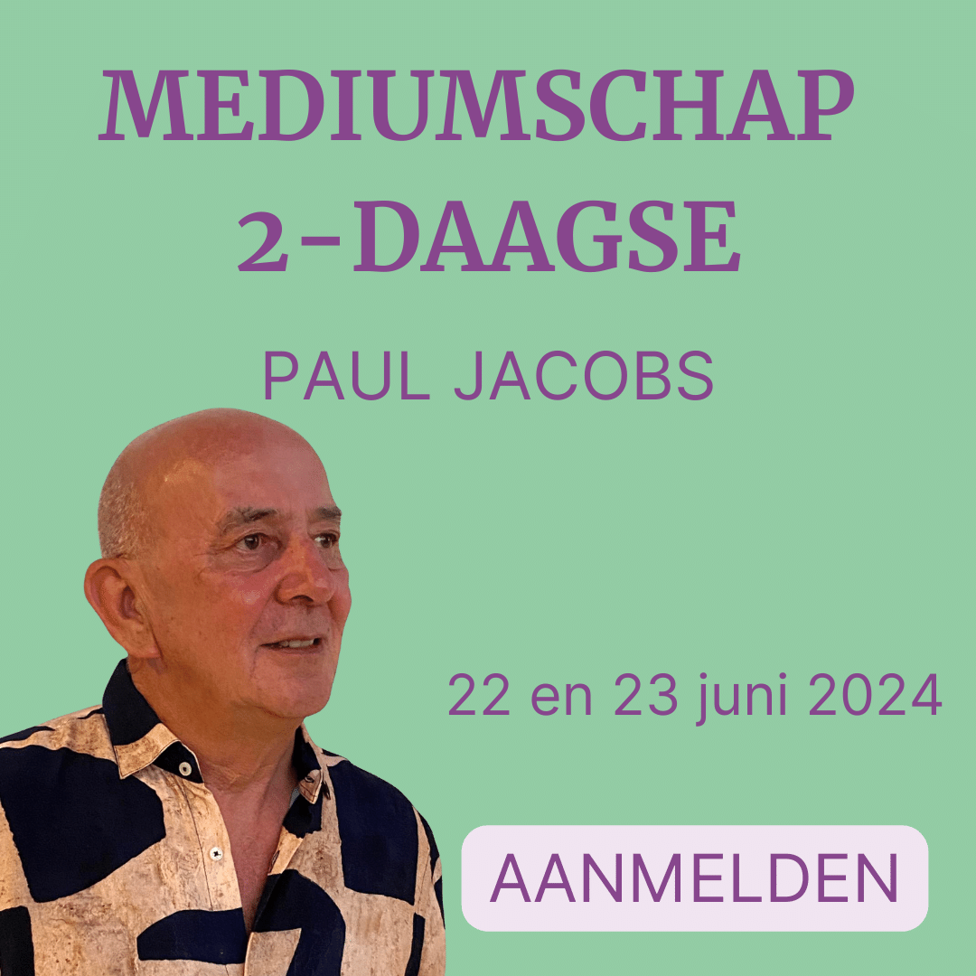 Medium Paul Jacobs komt 2 dagen lesgeven in Steenwijk